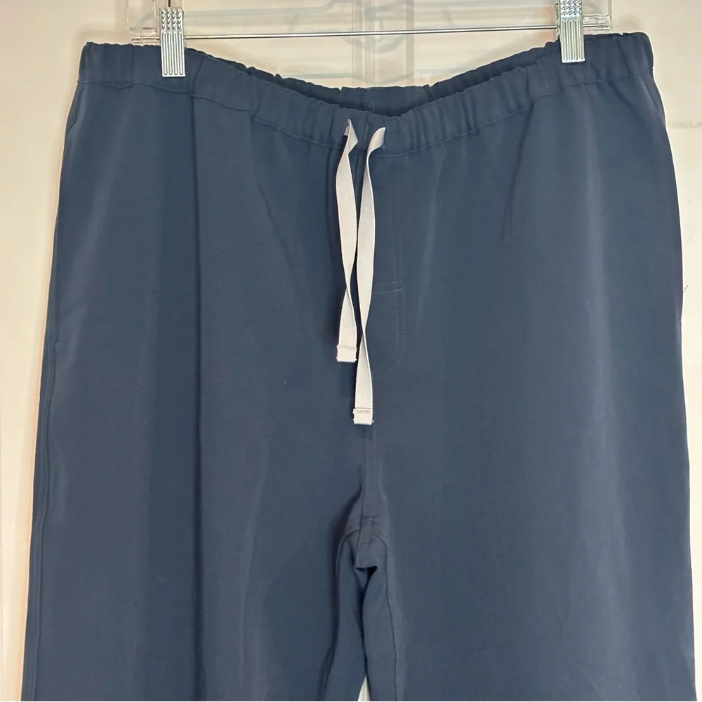 FIGS Pisco Basic Scrub Pants XL Short Dark Harbor Blue Gray